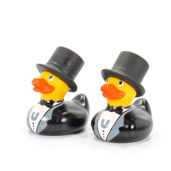 Deluxe Mini Set Groom & Groom BUD Duck Badeenten Quietscheenten