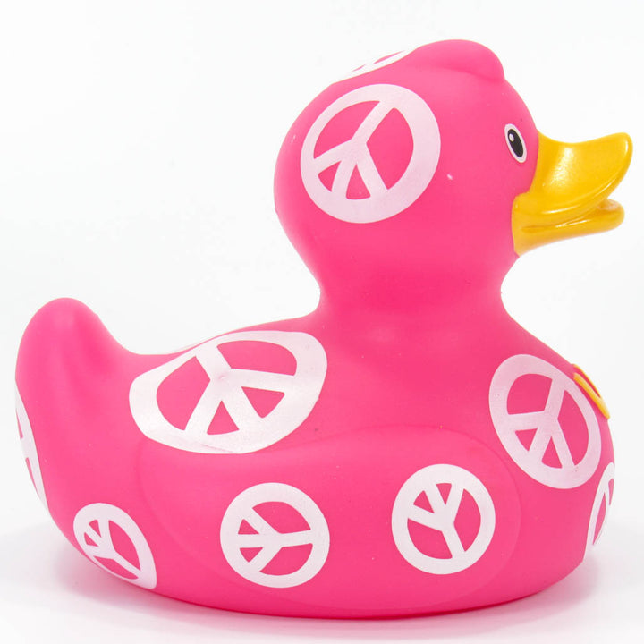 Peace-Symbol-sign-Rubber-Duck-Bud