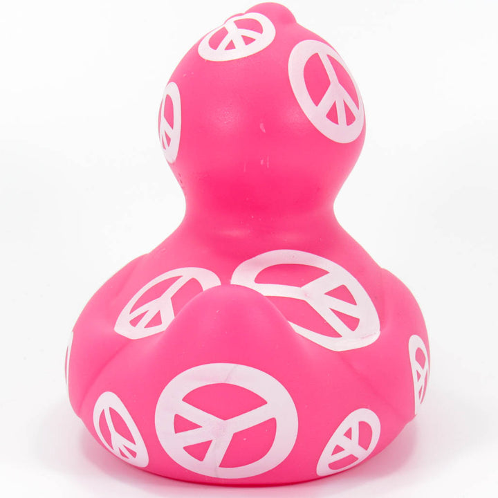 Peace-Symbol-sign-Rubber-Duck-Bud