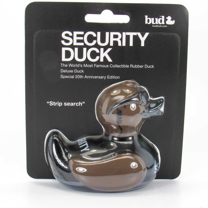 Deluxe Security Sicherheitsdienst BUD Duck Badeente Quietscheente