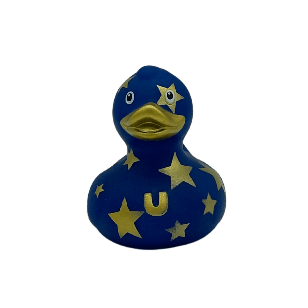 Luxury Mini Gold Star BUD Duck Badeente Quietscheente