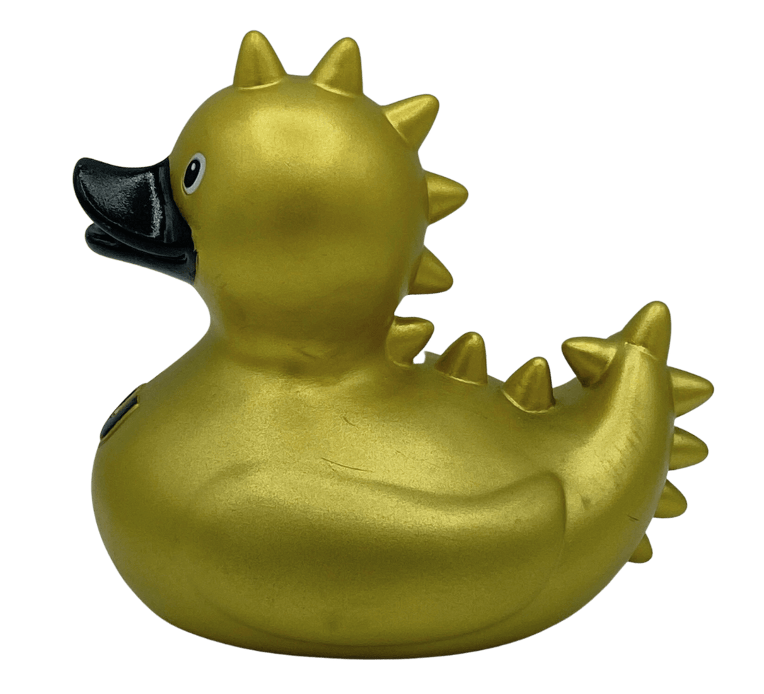 Deluxe Goldfeather Dragon BUD Duck Badeente Quietscheente