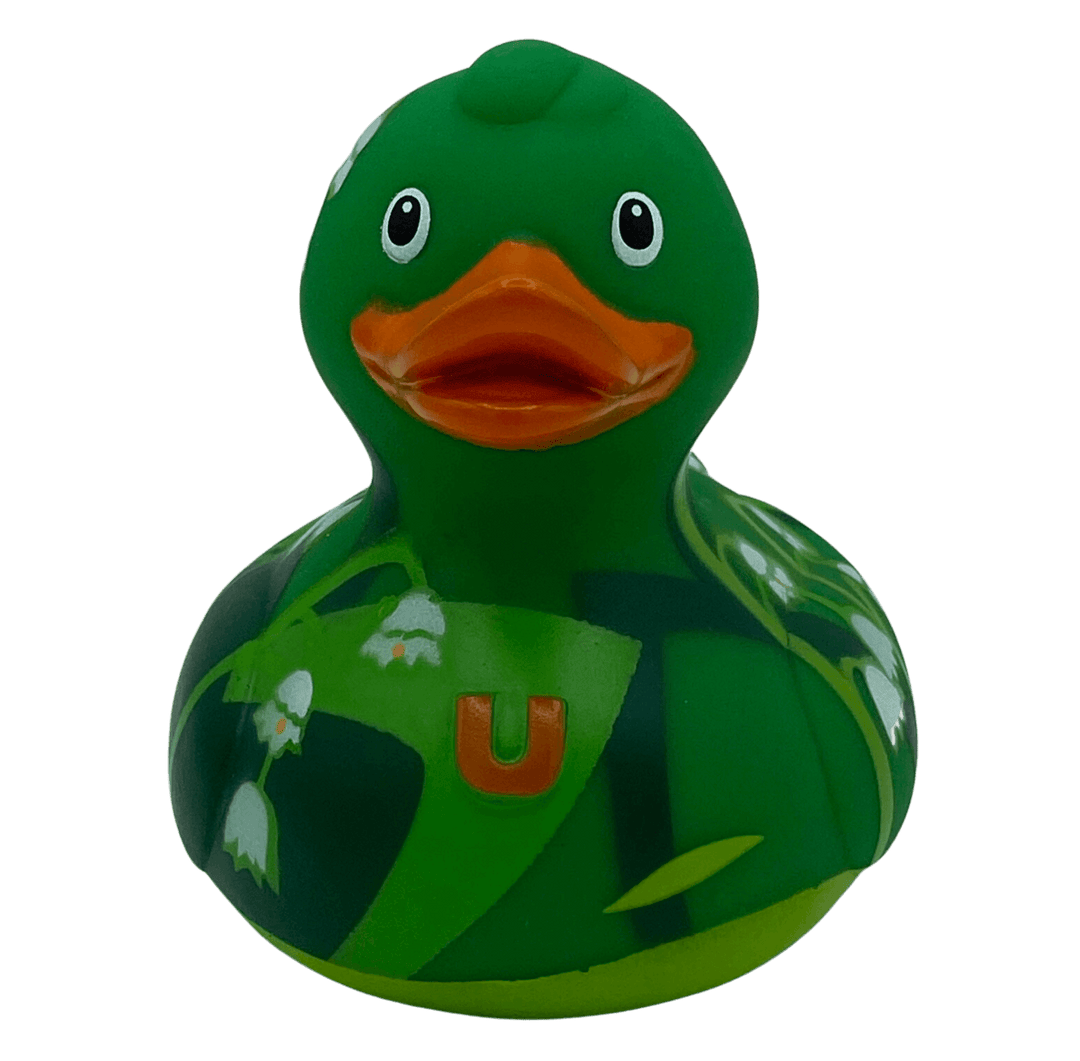 DUCKSHOP Badeente Nele – Quietscheentchen 6,5 Cm – Ideales Geschenk Für Jede Gelegenheit