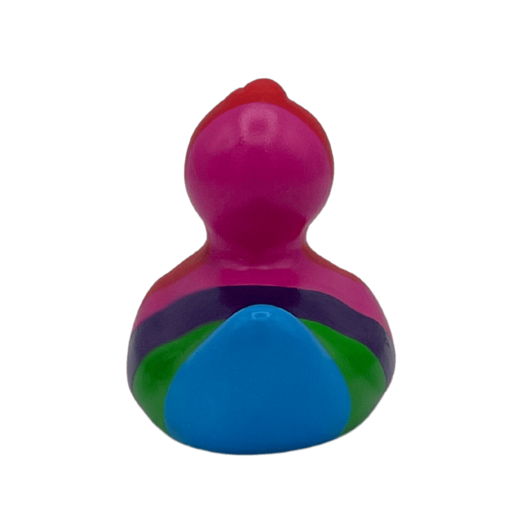 Luxury Mini Rainbow BUD Duck Badeente Quietscheente